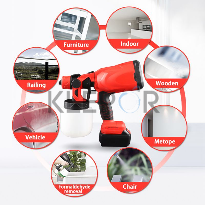 KLEPOR HP80 PRO AUTOMATIC HIGH-PRESSURE PAINT SPRAY GUN